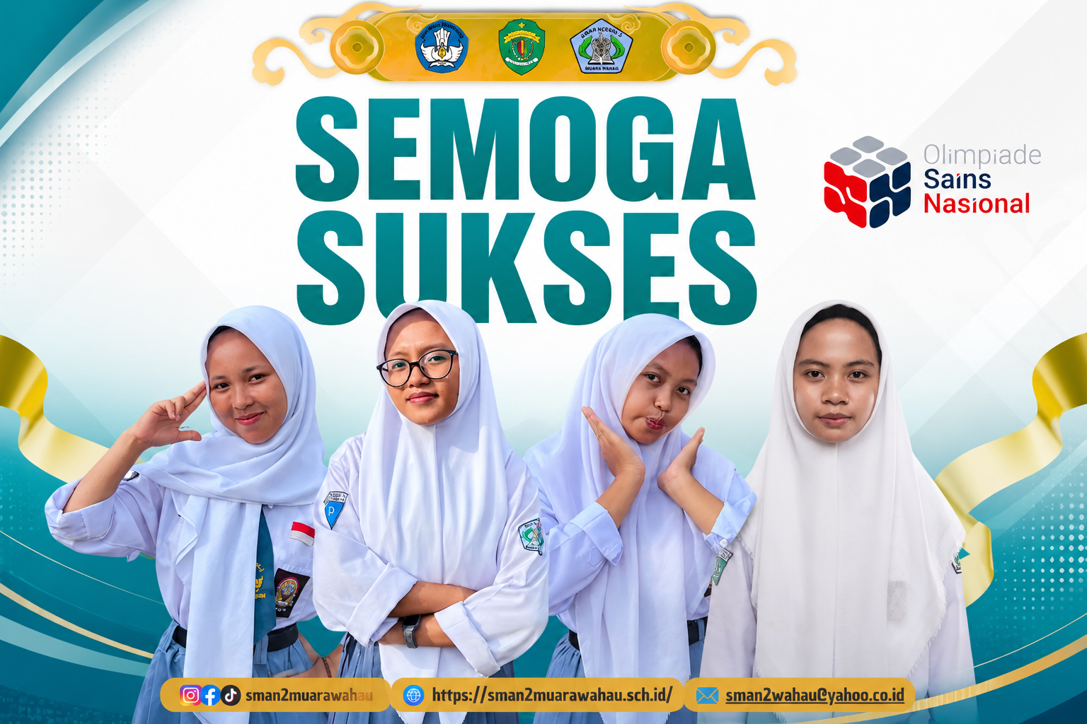 Empat Siswa Terbaik SMAN 2 Muara Wahau Berjuang di OSN Tingkat Provinsi 2026